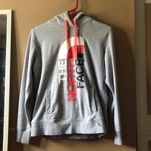 The north face women’s hooded sweatshirt